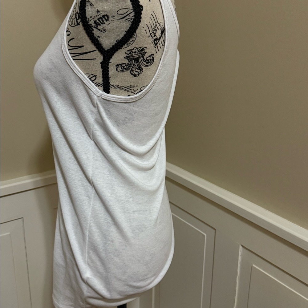White Sleeveless Top - Picture 2 of 6